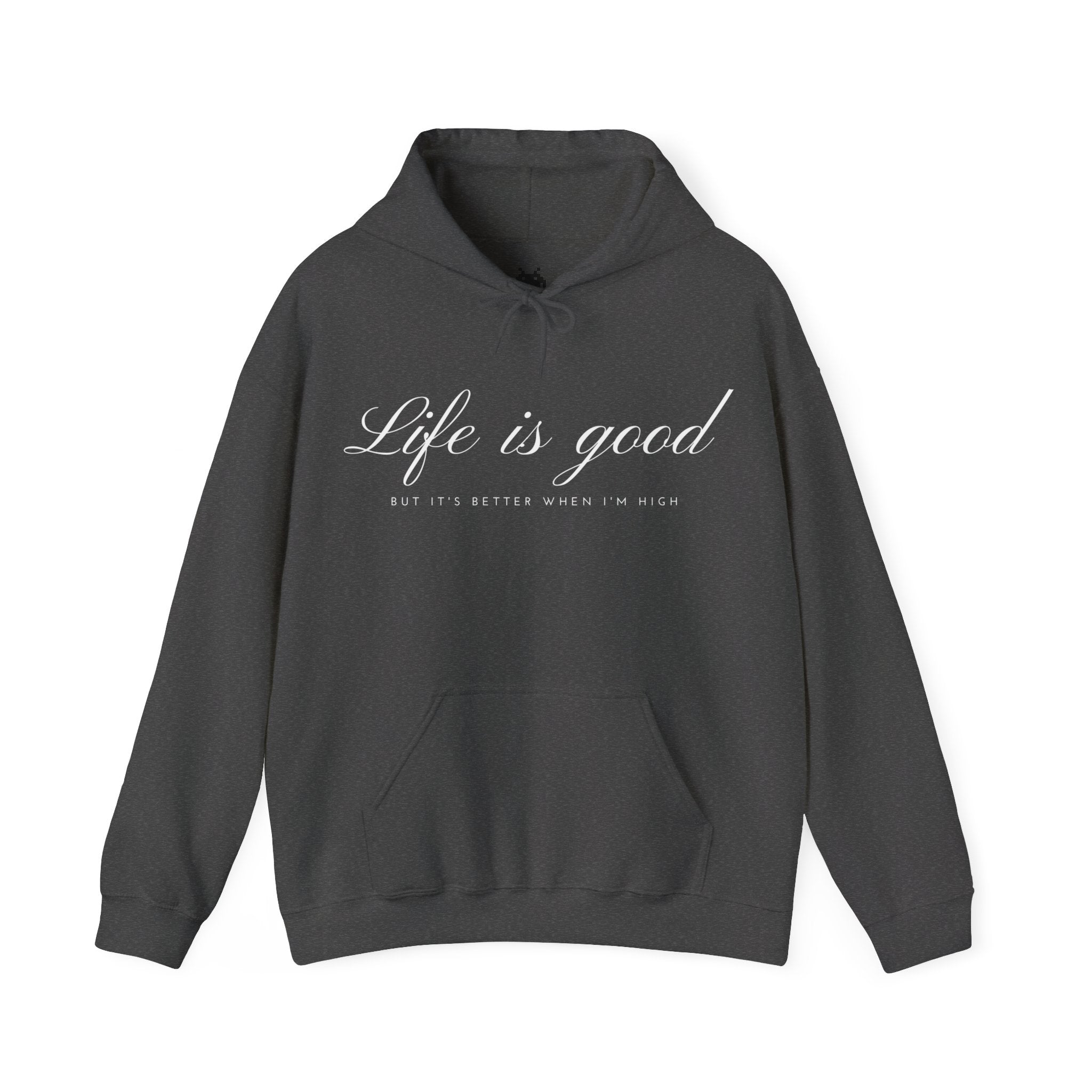 Life is good hooded sweatshirt sale